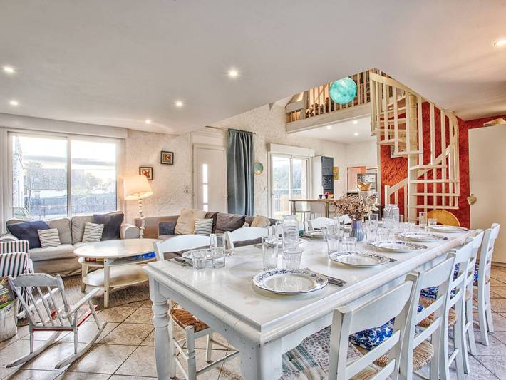 Maison de vacances pour 10 personnes, avec jardin