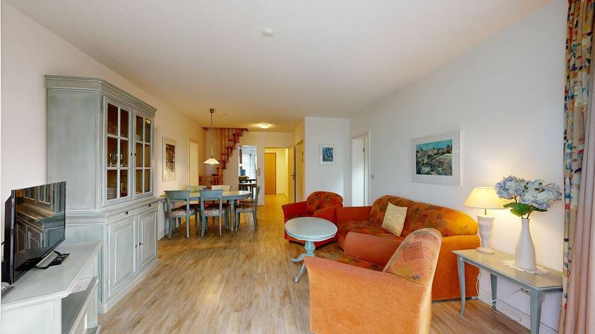 Ferienwohnung für 5 Personen, mit Balkon im Ostseebad Binz