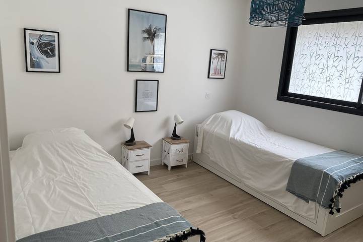 Location de vacances pour 8 personnes, avec balcon et jardin dans Favone - 4