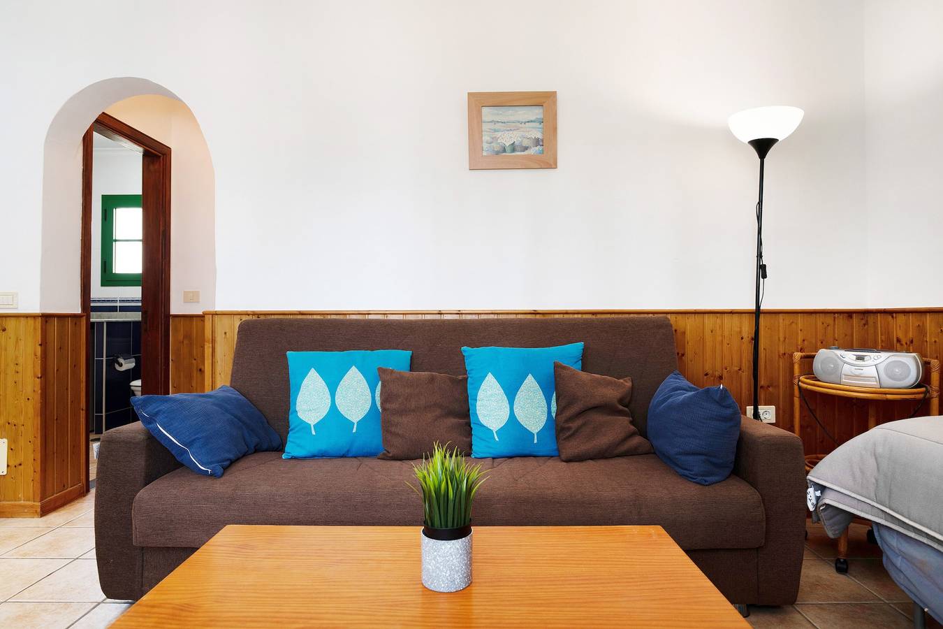 Apartamento entero, Apartamento de vacaciones 'Jardin Del Sol 32' con piscina compartida, terraza privada y Wi-Fi in Playa Blanca, Yaiza