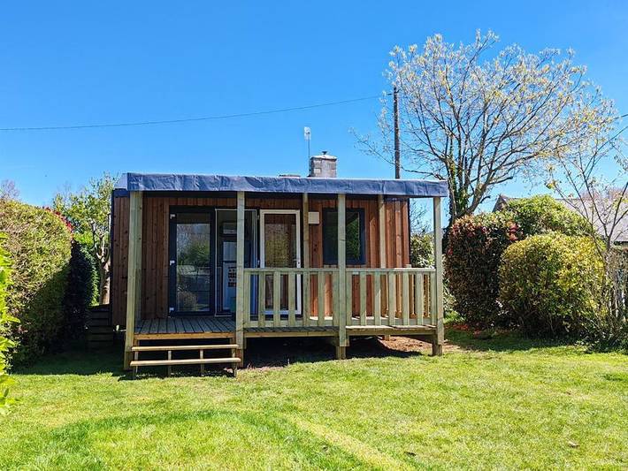 Camping Les Peupliers - Mobilheim 2 personen - Studio 20m² - 1 Zimmer 1 Doppelbett in Pouldreuzic, Côte de Cornouaille