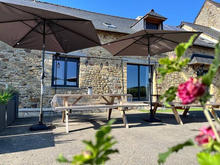 Gîte pour 2 personnes, avec Terrasse et Jardin à Bais (Ille-et-Vilaine)