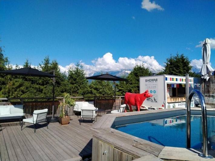 Hôtel pour 2 personnes, avec terrasse et piscine à Cordon - 3
