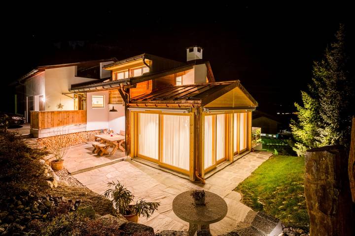 Chalet für 7 Personen, mit Balkon und Garten sowie Sauna in Flims - 2