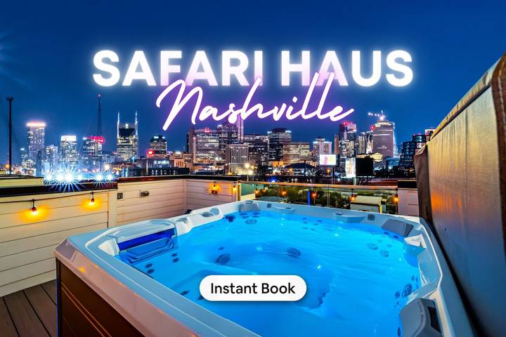 Vacation house for 12 people, with terrace in Nashville