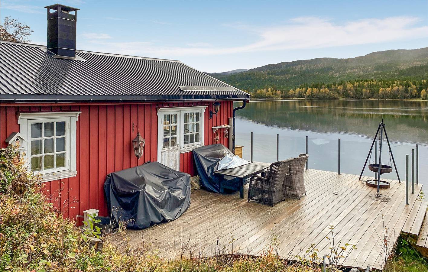 Maison de vacances pour 6 personnes avec jardin in Verran