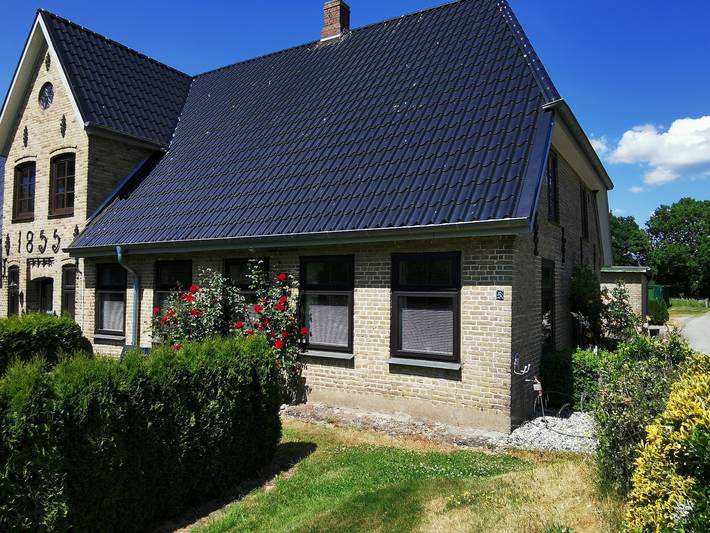 Ferienwohnung für 4 Personen, mit Garten in Weesby