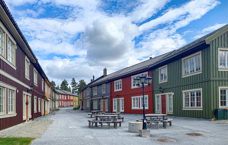 Appartement voor 4 personen, met tuin in Noorwegen