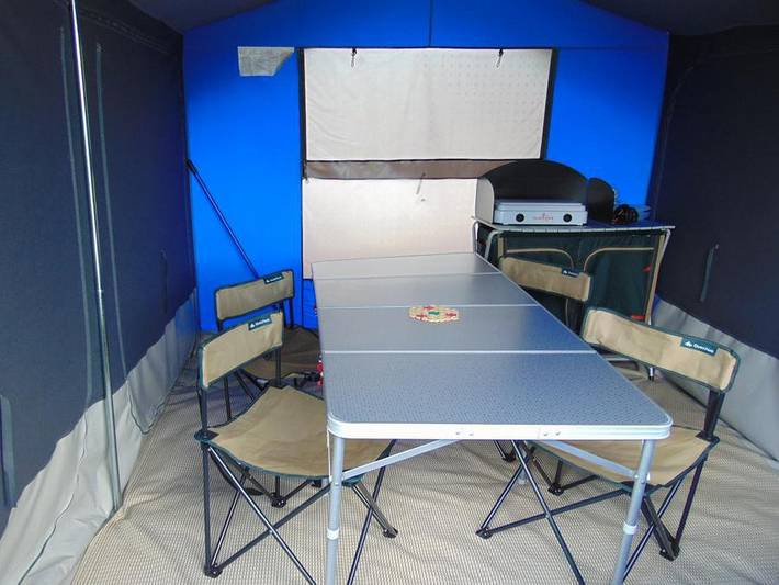 Zelt für 2 Personen, mit Sauna und Kinderpool in Frankreich - 4