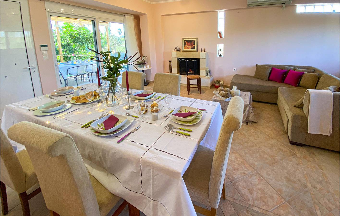 Gemütliche Wohnung mit Terrasse und WLAN – 700 m bis zur Küste! in Golf von Patras