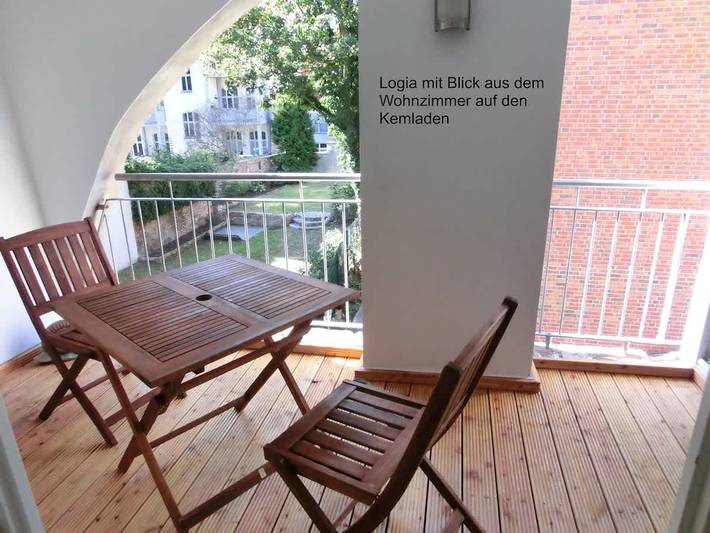 Ferienwohnung für 4 Personen, mit Balkon/Terrasse in Stralsund - 4