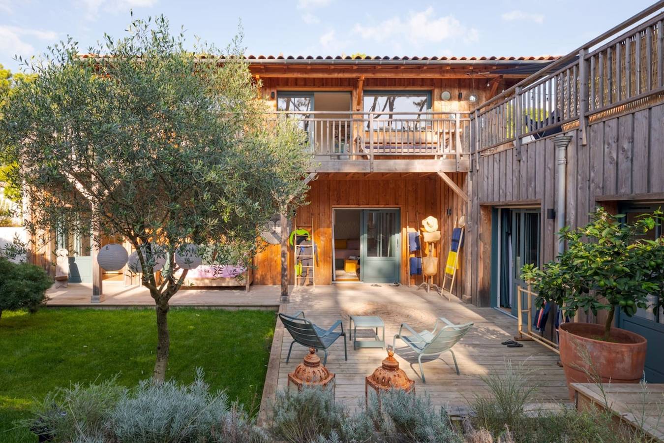 Villa für 10 Personen mit Garten in Lège-Cap-Ferret, Arcachon und Umgebung