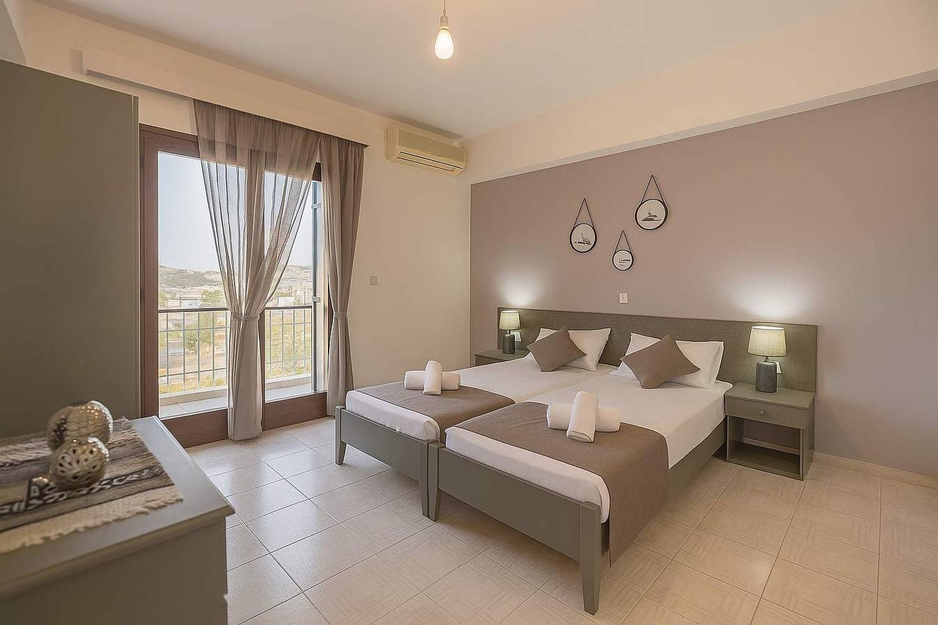 Ganze Wohnung, Ferienwohnung für 3 Personen mit Garten in Archangelos, Rhodos