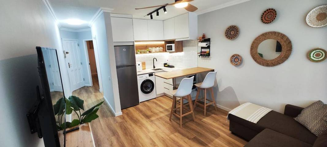 Apartamento para 2 personas, con piscina y terraza en Punta del Hidalgo