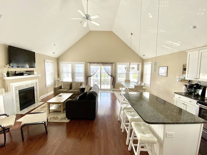 Vacation rental for 10 people, with balcony in Ocean City (NJ)