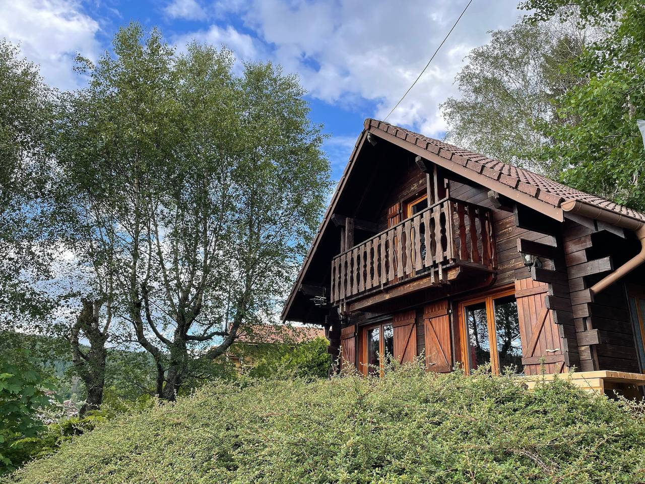Chalet für 6 Personen mit Balkon in Xonrupt-Longemer, Regionaler Naturpark Belchen der Vogesen