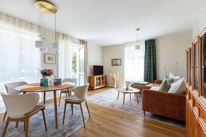Ferienwohnung für 2 Personen, mit Balkon in Ahrenshoop