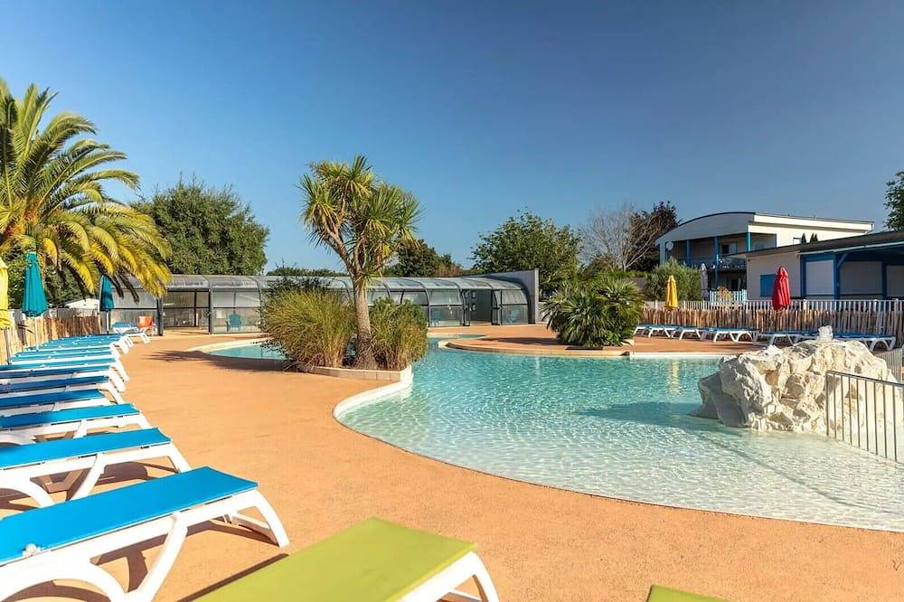 Loue Mobil Home Gamme Premium - Camping Les Helles - Combrit Ste Marine in Combrit, Côte de Cornouaille