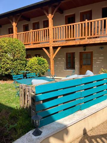 Cottage pour 2 personnes, avec vue et jardin à Conches-en-Ouche