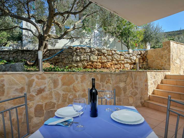 Gîte pour 2 personnes, avec terrasse, animaux acceptés en Croatie