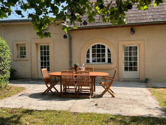 Maison de vacances pour 6 personnes, avec bassin pour enfant et jardin, animaux acceptés - 1