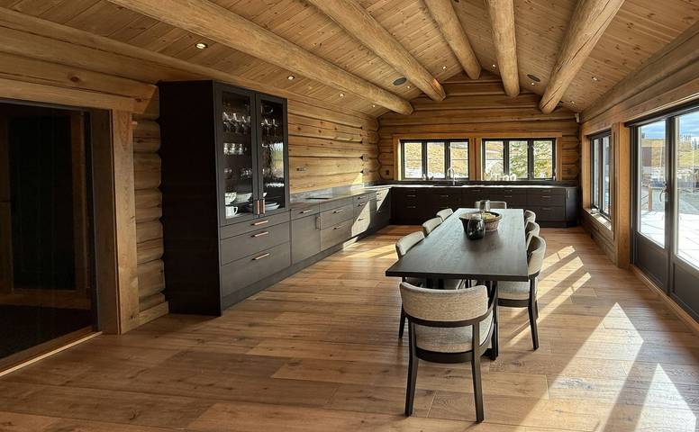 Luxuriöse Blockhütte am Mosetertoppen in Hafjell, Øyer