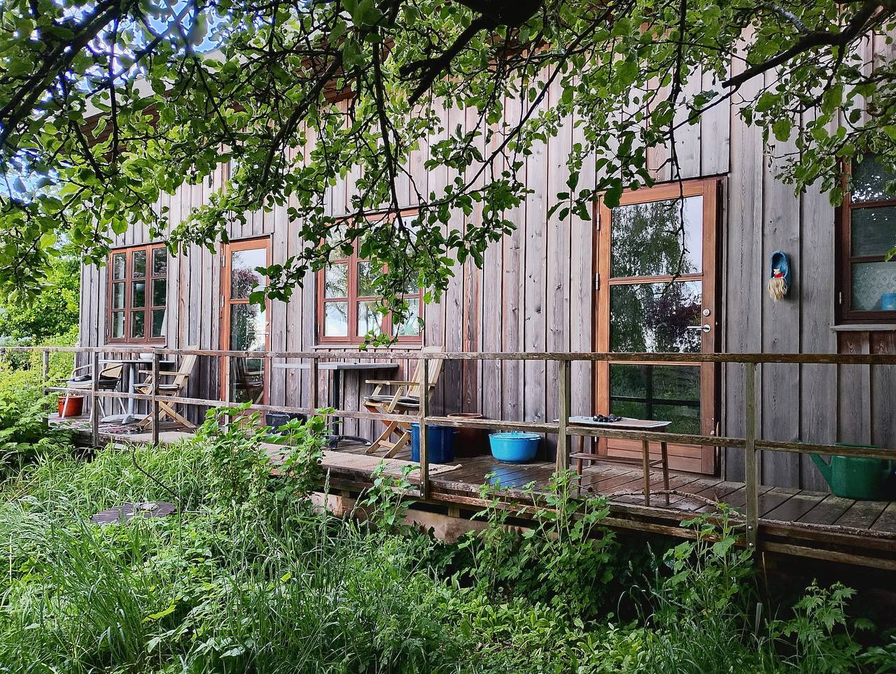 Ruhiges Ferienhaus mit Blick nah am Fjord in Kirke Hyllinge, Nordostseeland