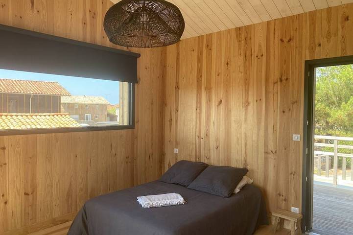 Location de vacances pour 7 personnes, avec jardin et balcon dans Contis-Plage - 3