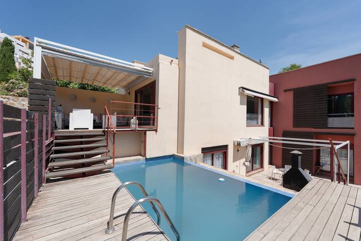 Casa de vacaciones para 8 personas, con Balcón además de Jacuzzi y Jardín en Benahavís