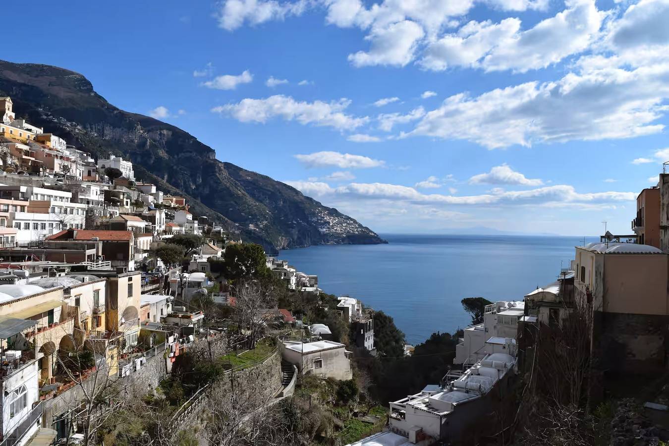 Luxusvilla mit Garage, Terrasse und Klimaanlage – 1,5 km zum Strand in Positano, Amalfiküste