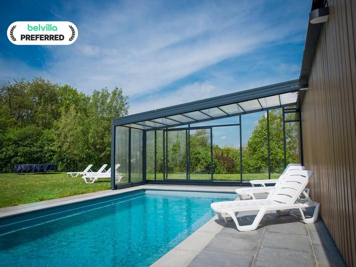 Maison de vacances pour 18 personnes, avec sauna et piscine à Durbuy