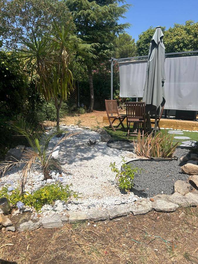 Appartement de vacances pour 3 personnes, avec Terrasse et Jardin ainsi que Sauna et Vue