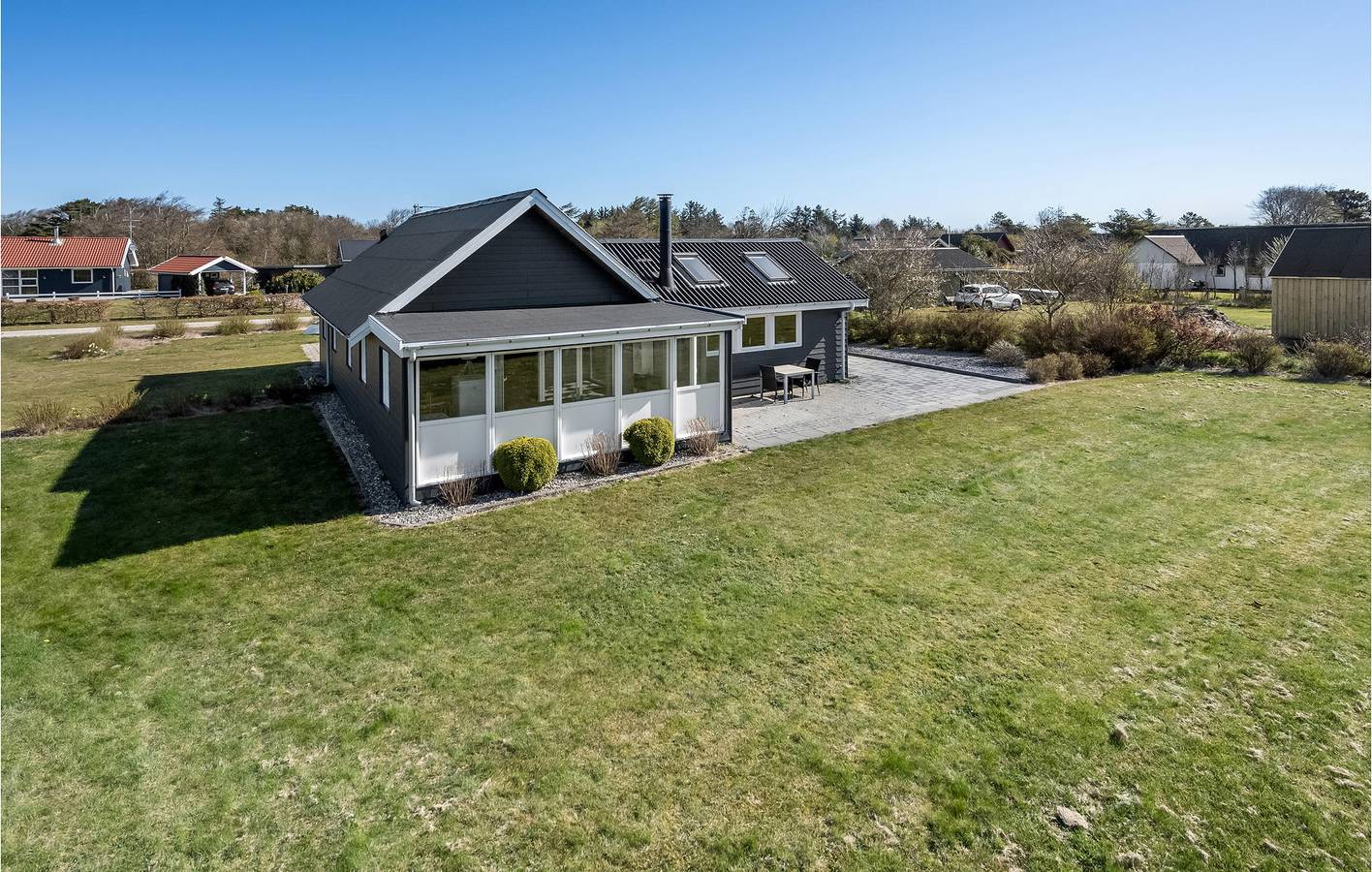 Ferienhaus für 6 Personen mit Terrasse in Vemb, Nissum Fjord