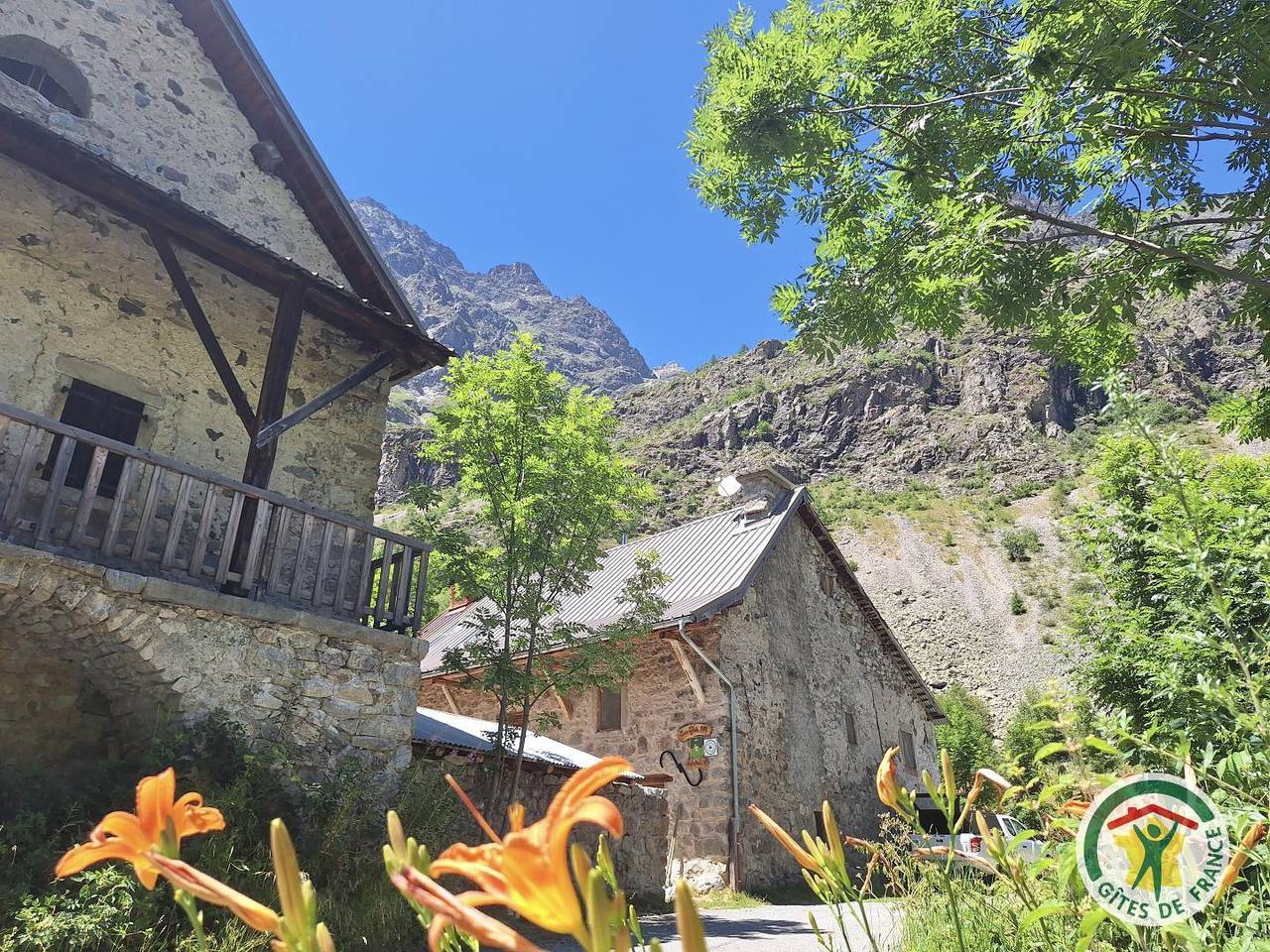 Gîte des Clots in Champoléon, Écrins National Park