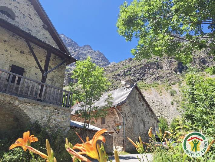 Gîte des Clots in Champoléon, Écrins National Park