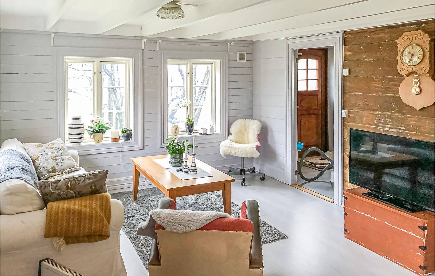 Ferienhaus für 6 Personen mit Garten in Farsund