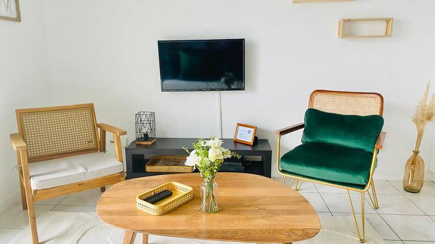 Gîte pour 3 personnes, avec balcon, animaux acceptés à Coutras - 2