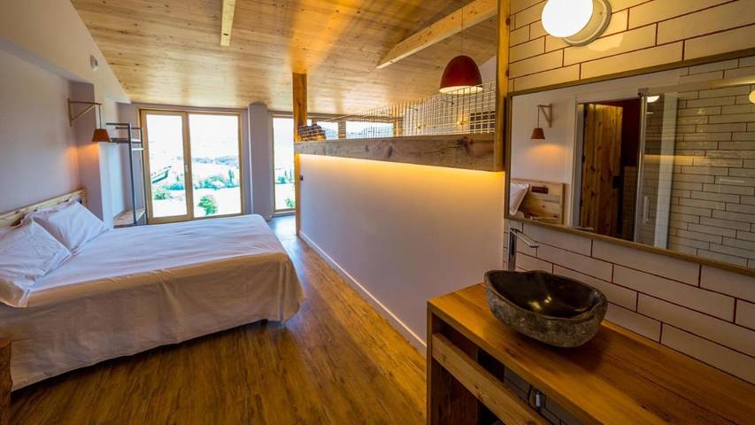 Appartement de vacances pour 6 personnes, avec vue et bassin pour enfant