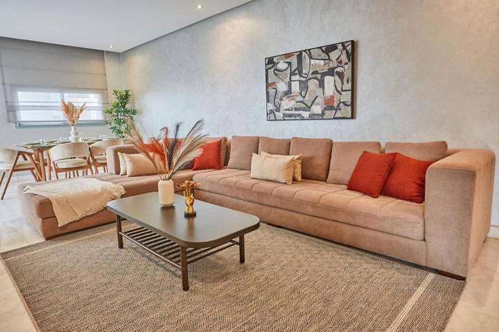 Gîte pour 8 personnes, avec jardin et vue ainsi que bassin pour enfant et piscine, animaux acceptés à Bouskoura - 3