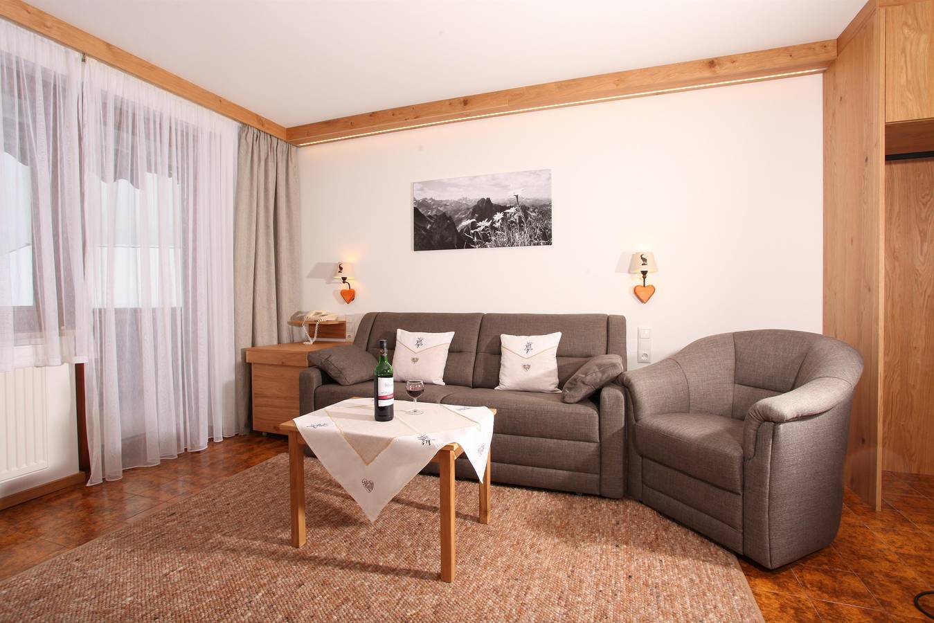 Ganze Ferienwohnung, Appartement   Dusche/Wc  "B2" in Riezlern, Mittelberg