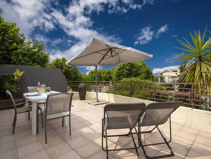 Appartement de vacances pour 2 personnes, avec terrasse et vue - 1