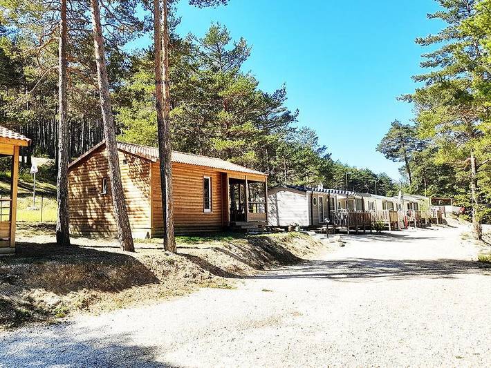 Camping Tikayan La Pinatelle - Mobilheim 6 personen - Quirigua Standard. in Saint-Auban, Cannes und Umgebung