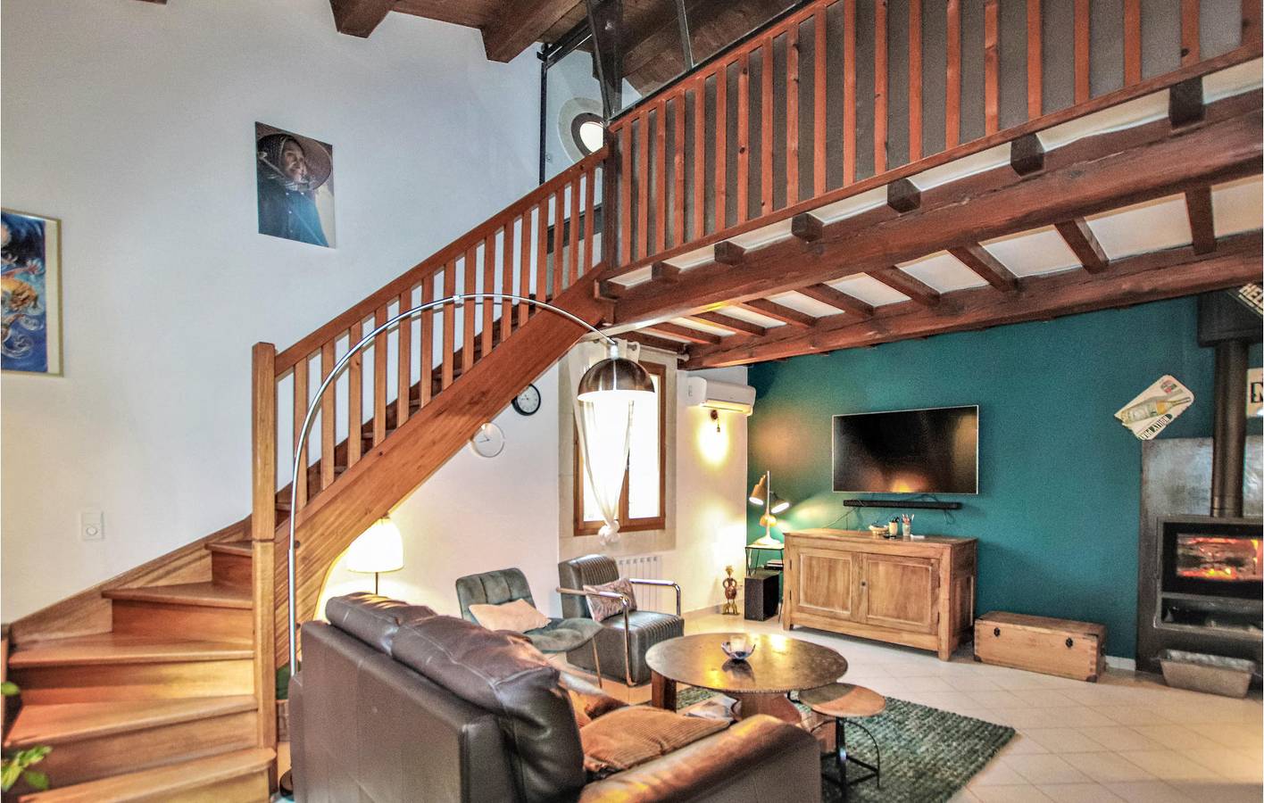 Appartement avec vue sur la montagne, avec piscine et parking in Roche-Saint-Secret-Béconne, Région de nyons