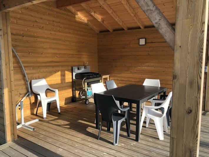 Location de vacances pour 8 personnes, avec terrasse et jardin dans Réserve naturelle du Courant d'Huchet - 4