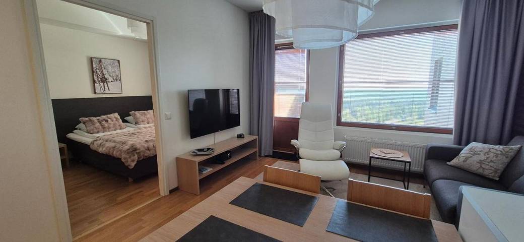 Hütte für 5 Personen, mit Ausblick und Sauna sowie Balkon und Seeblick in Finnland