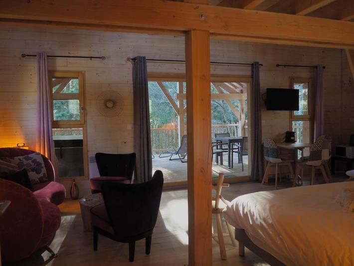 Hôtel pour 2 personnes, avec sauna ainsi que jacuzzi et jardin à Larringes - 3