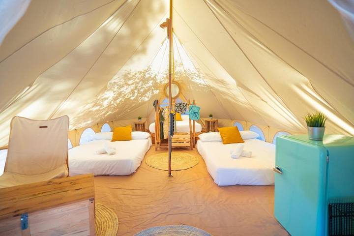 Camping für 2 Personen, mit Terrasse und Garten sowie Pool an der Costa de la Luz - 3