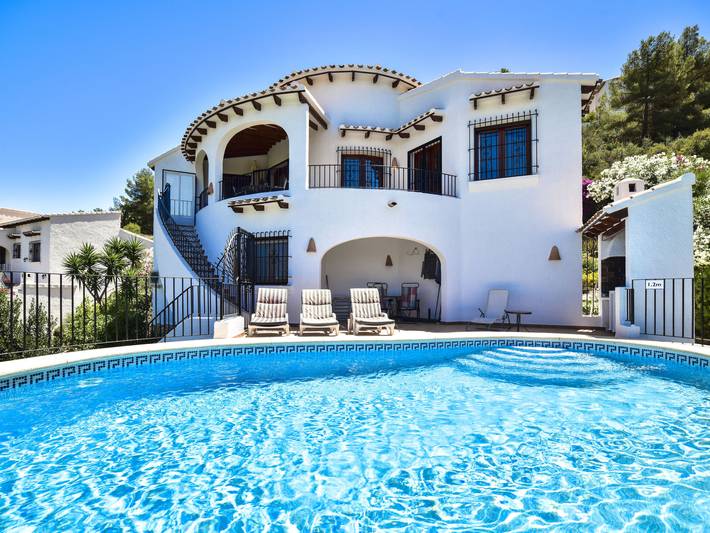 Maison de vacances pour 6 personnes, avec jardin ainsi que terrasse et vue - 1