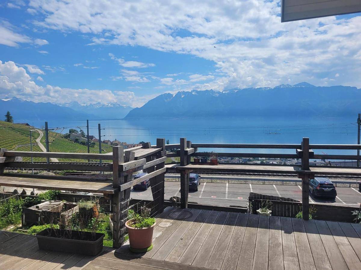 Appartement entier, Loft duplex à Grandvaux entre vignes et vue sur le Léman in Grandvaux, Bourg-en-Lavaux