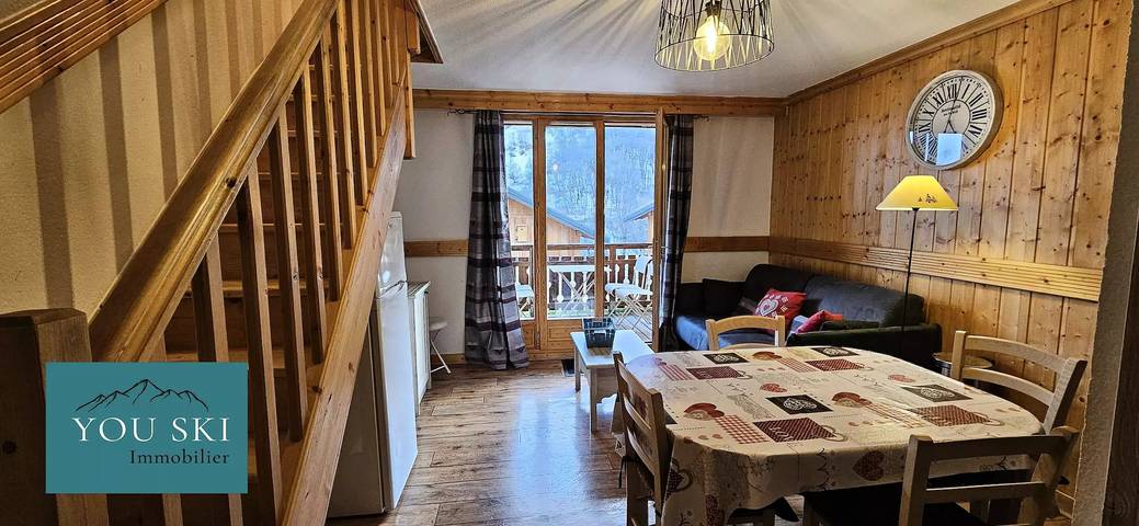 Chalet pour 5 personnes, avec balcon et vue à Saint-Sorlin-d'Arves - 3